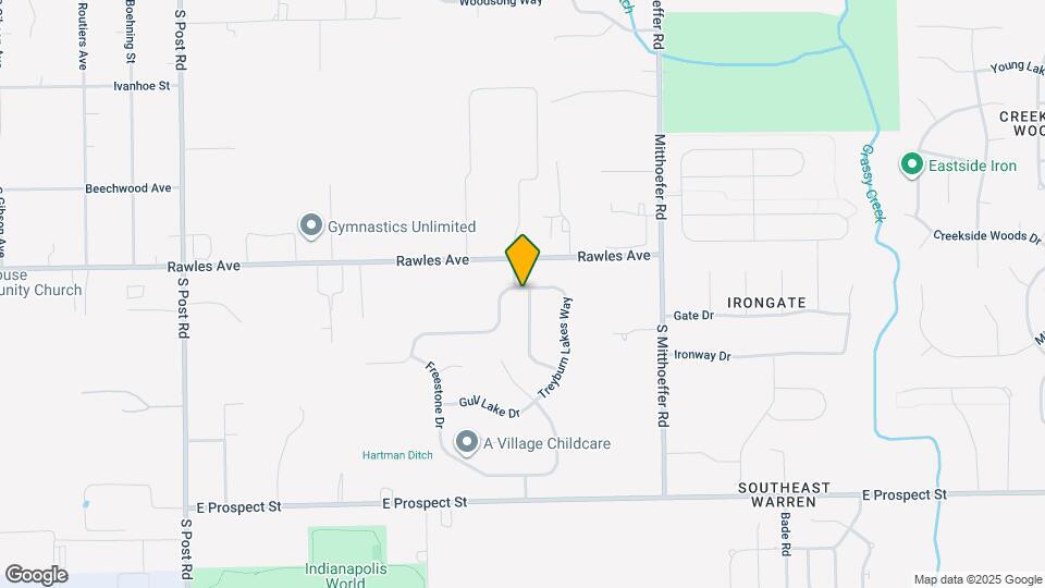 602 Sweet Creek Dr Map and Location Details