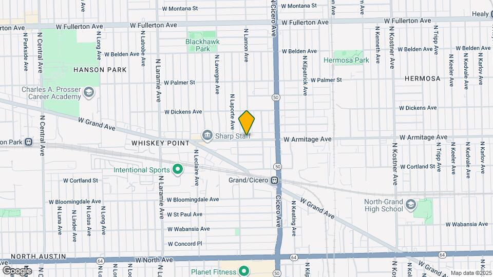 2005 N Lamon Ave, Unit 1 Map and Location Details