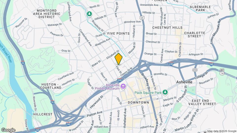 56 Starnes Ave Map and Location Details