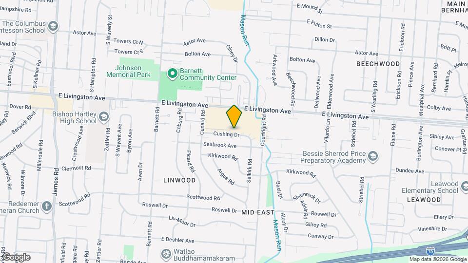 3600 Cushing Dr Mapa y Detalles de la Ubicación