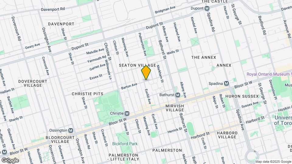 61 Barton Ave Map and Location Details