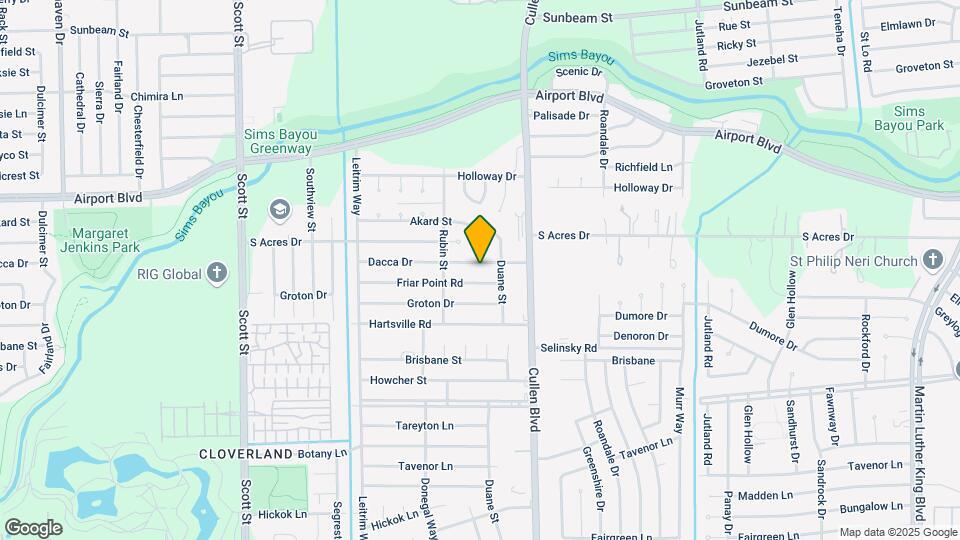 4406 Dacca Dr Mapa y Detalles de la Ubicación