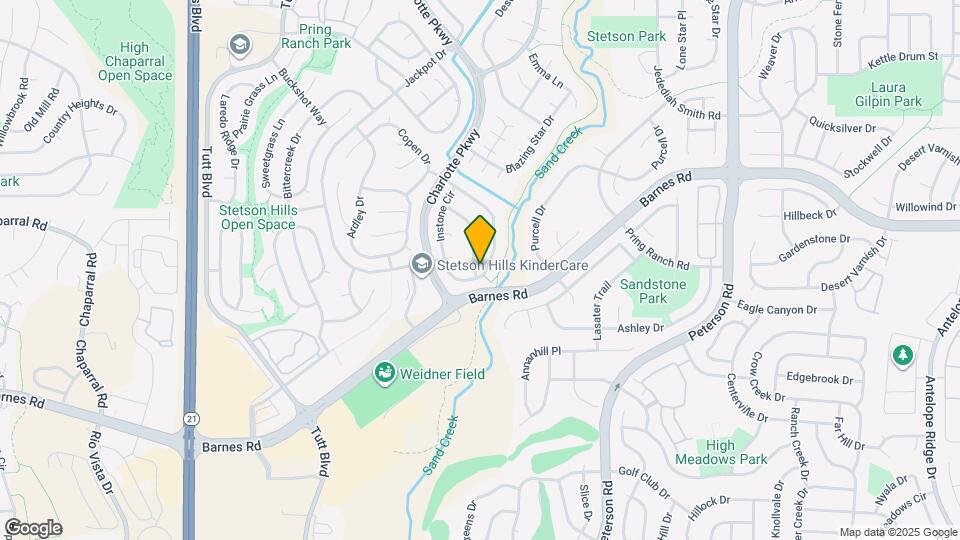 4601 Hotspur Dr Map and Location Details