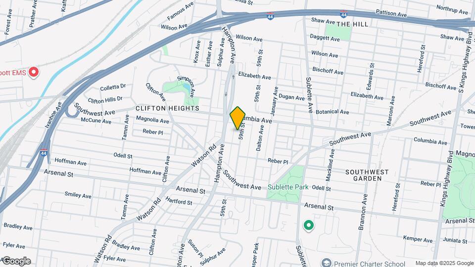 2639 59th St Map and Location Details