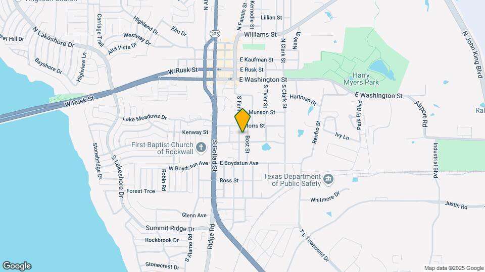 509 S Fannin St Mapa y Detalles de la Ubicación