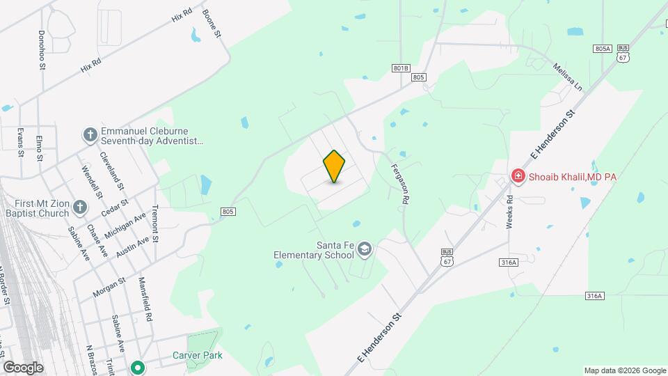 829 Bluffview Dr Map and Location Details