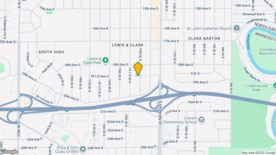 1825 14th St S Mapa y Detalles de la Ubicación