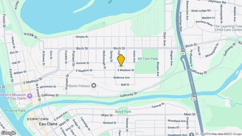 1522 E Madison St Map and Location Details