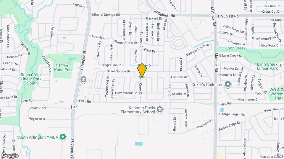 6615 W Lynn Creek Dr Mapa y Detalles de la Ubicación