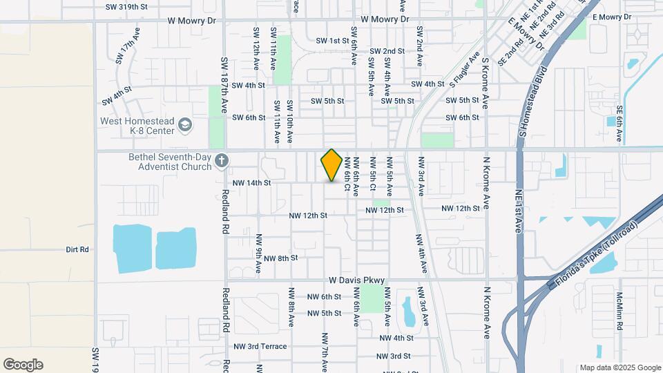 673 NW 14th St Map and Location Details