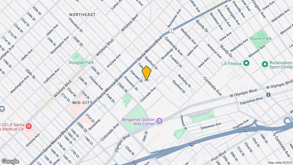 1523 Harvard St Map and Location Details