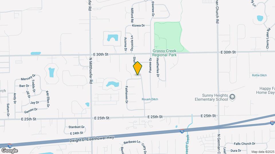 10338 Rouark Ln Map and Location Details