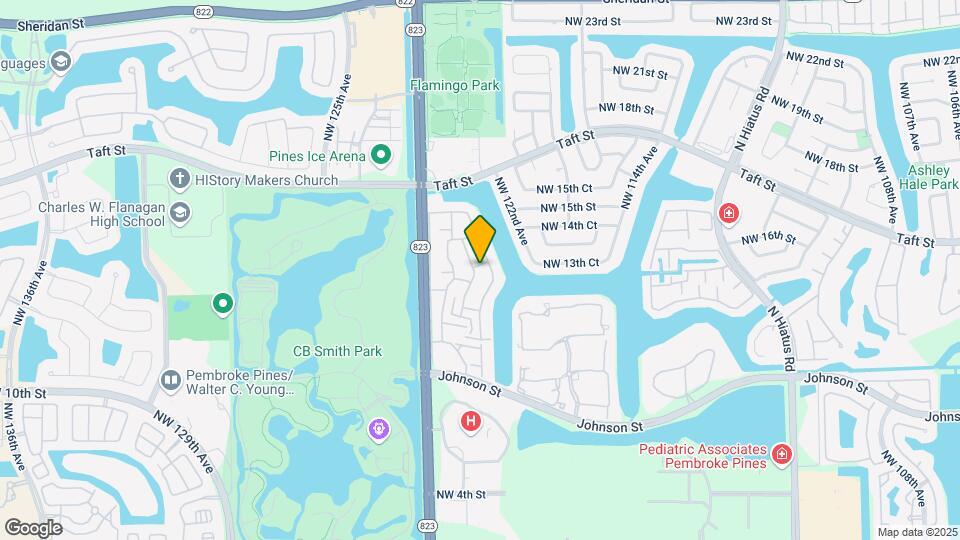 12280 NW 13th Ct Map and Location Details