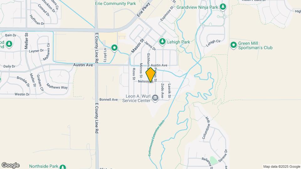 1111 Eichhorn Dr Map and Location Details