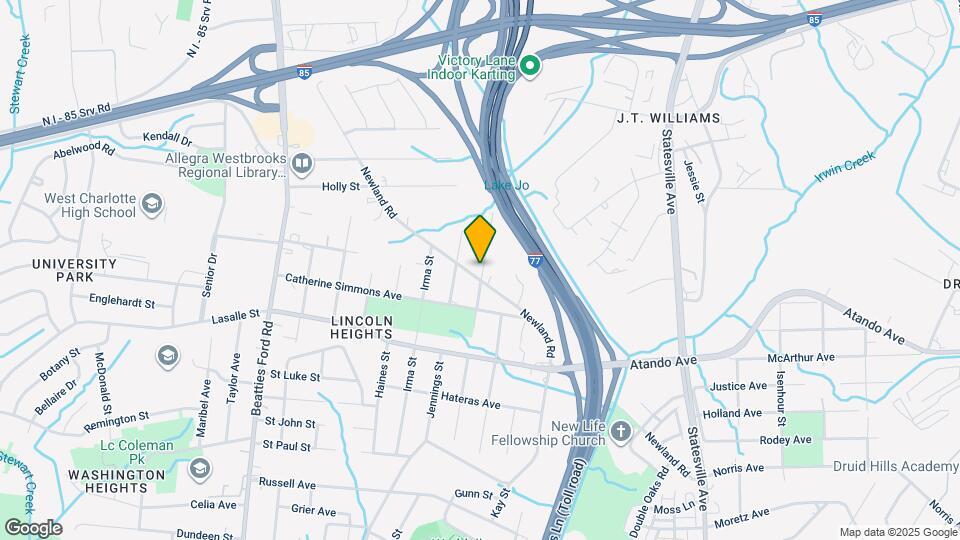 1800 Newland Rd Map and Location Details