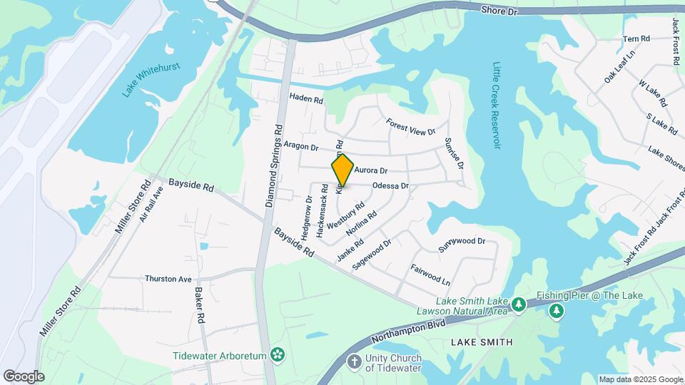 1636 King William Rd Map and Location Details