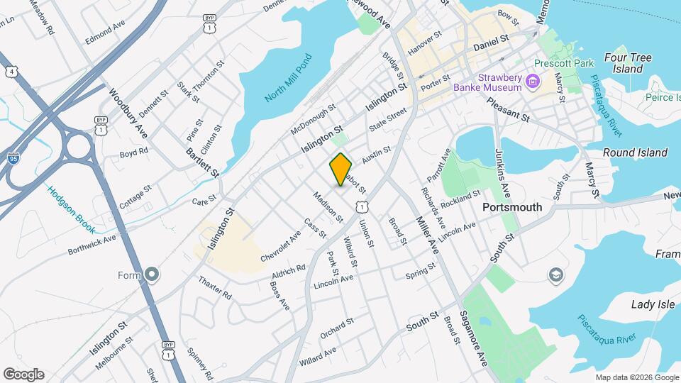 171 Union St, Unit 3 Map and Location Details