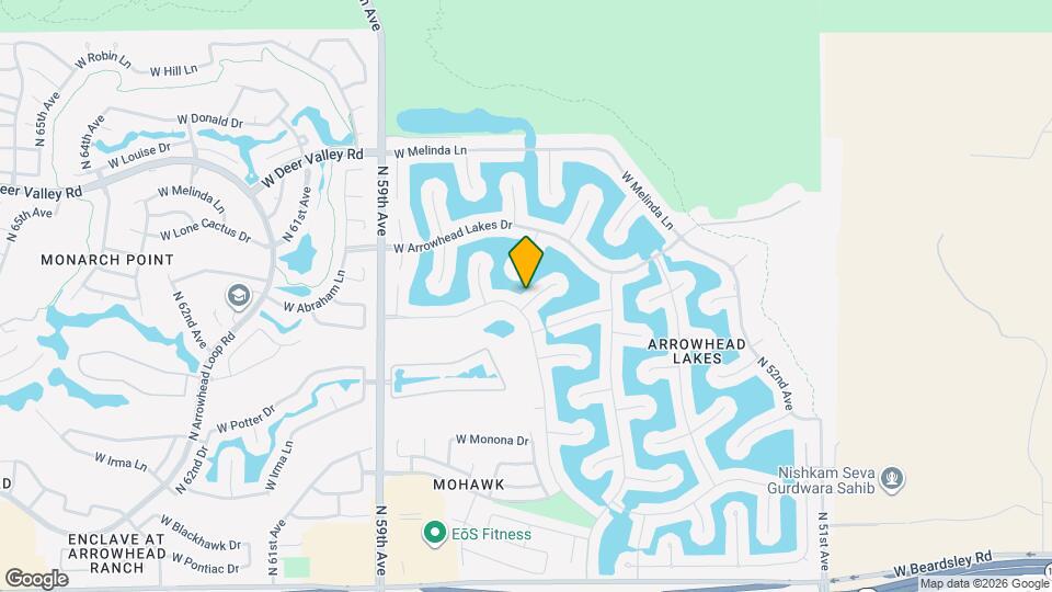 5660 W Abraham Ln Mapa y Detalles de la Ubicación