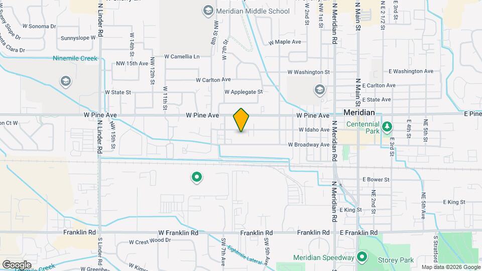 579 W Idaho Ave Map and Location Details