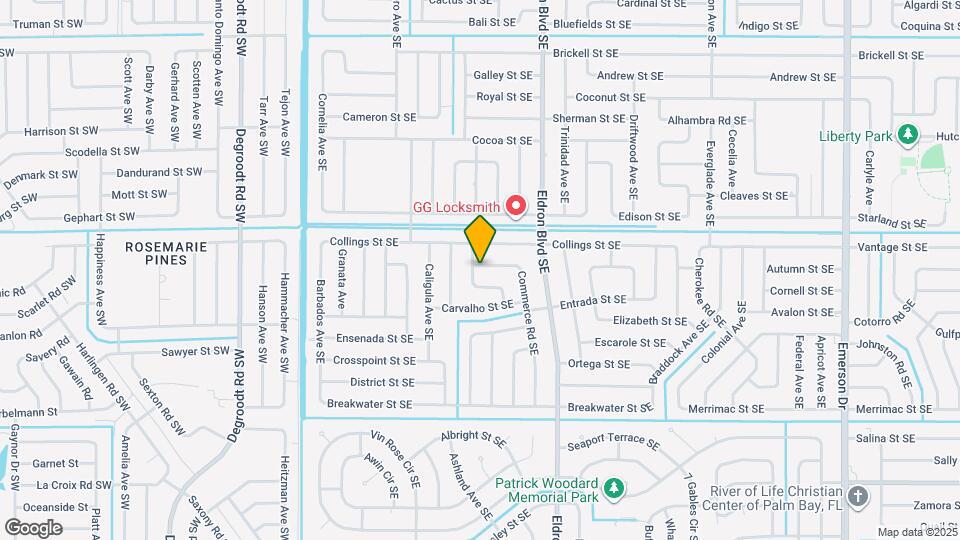 933 Carver Rd SE Map and Location Details