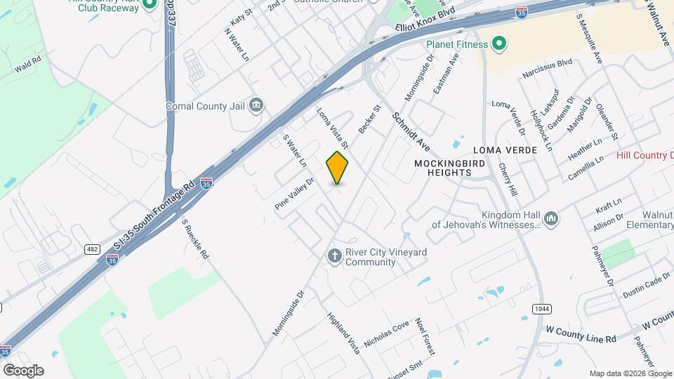 340 Untermaier St Map and Location Details