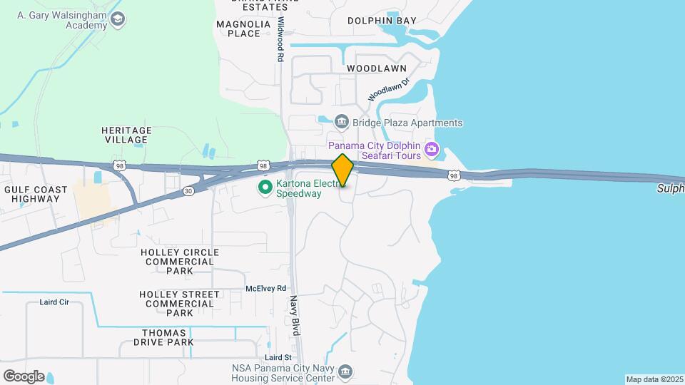 NSA Panama City Homes Mapa y Detalles de la Ubicación