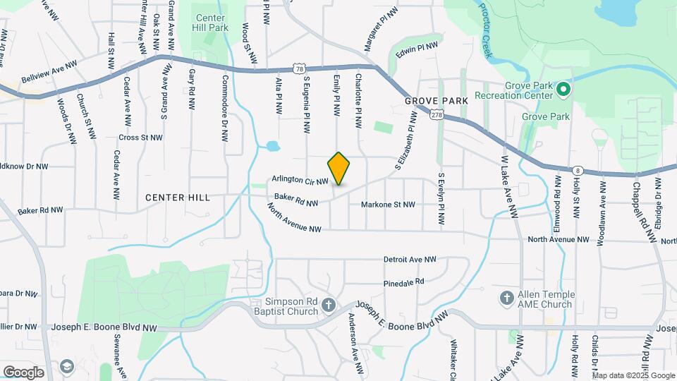 1993 Baker Rd NW Mapa y Detalles de la Ubicación