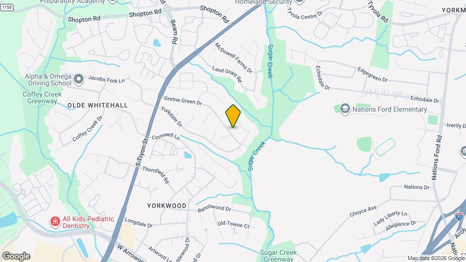 900 Gretna Green Dr Map and Location Details