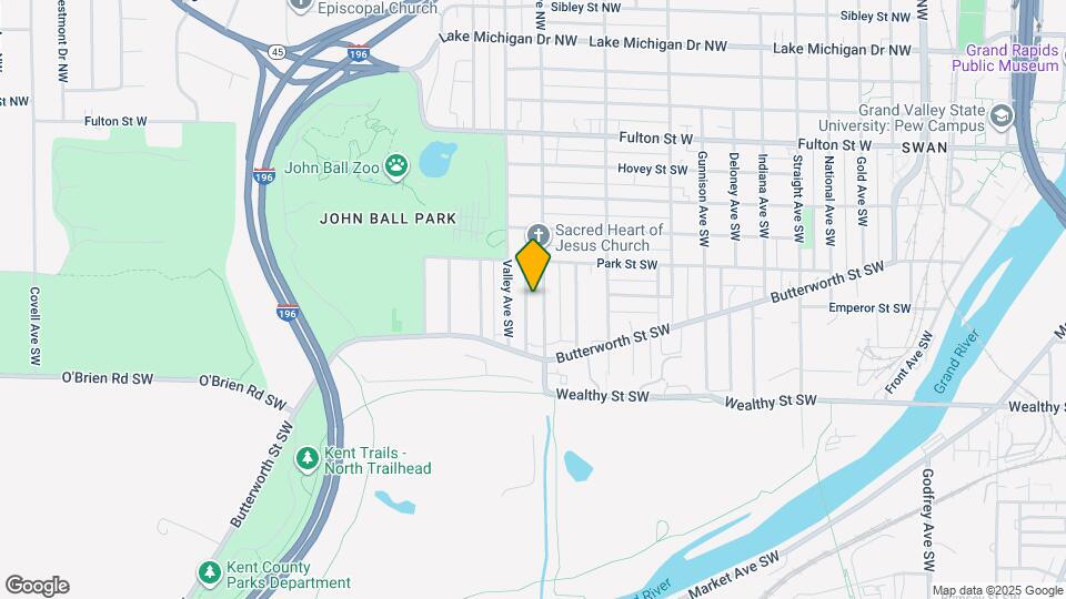 233 Garfield Ave SW Map and Location Details