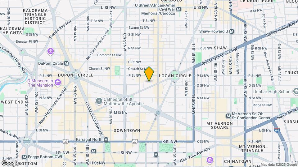 1427 Rhode Island Ave NW, Unit 503 Mapa y Detalles de la Ubicación