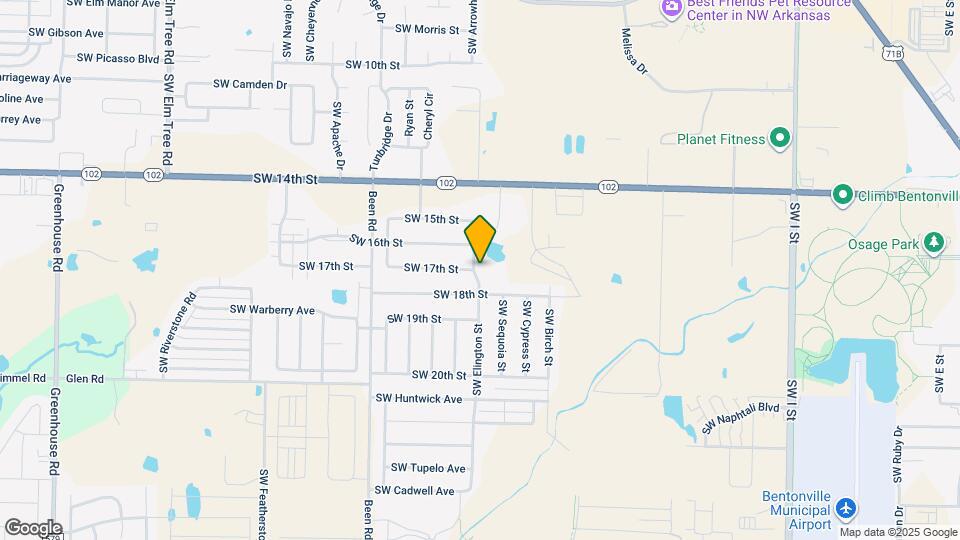 1701 SW Elington St Map and Location Details
