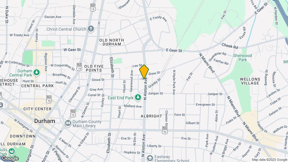 810 Dowd St Map and Location Details