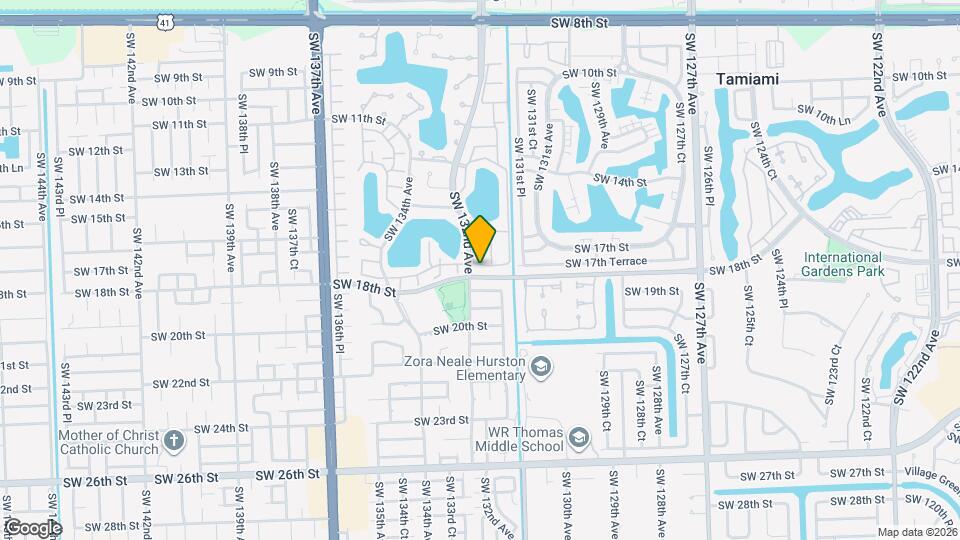 1758 SW 131st Pl Cir S Map and Location Details