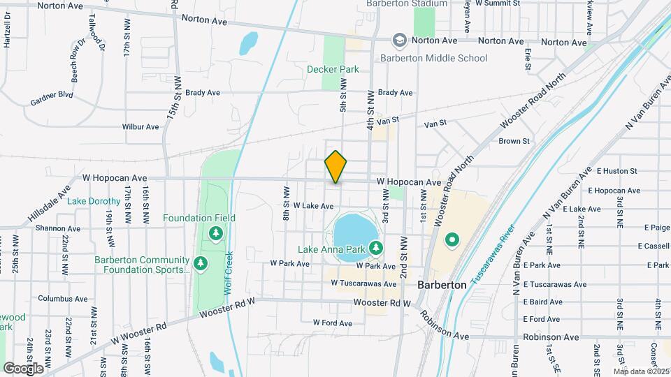 246 5th St NW Map and Location Details