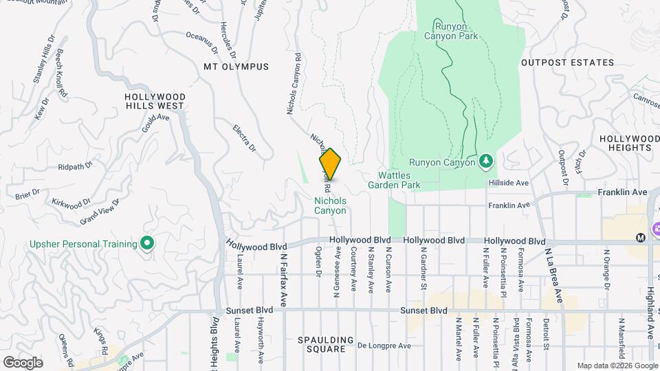 1828 Courtney Ave Map and Location Details