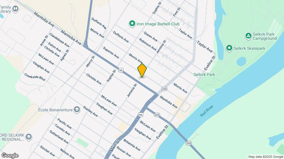 335 Manitoba Av Map and Location Details