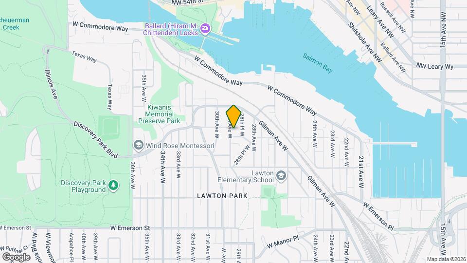 4406 29th Ave W Map and Location Details