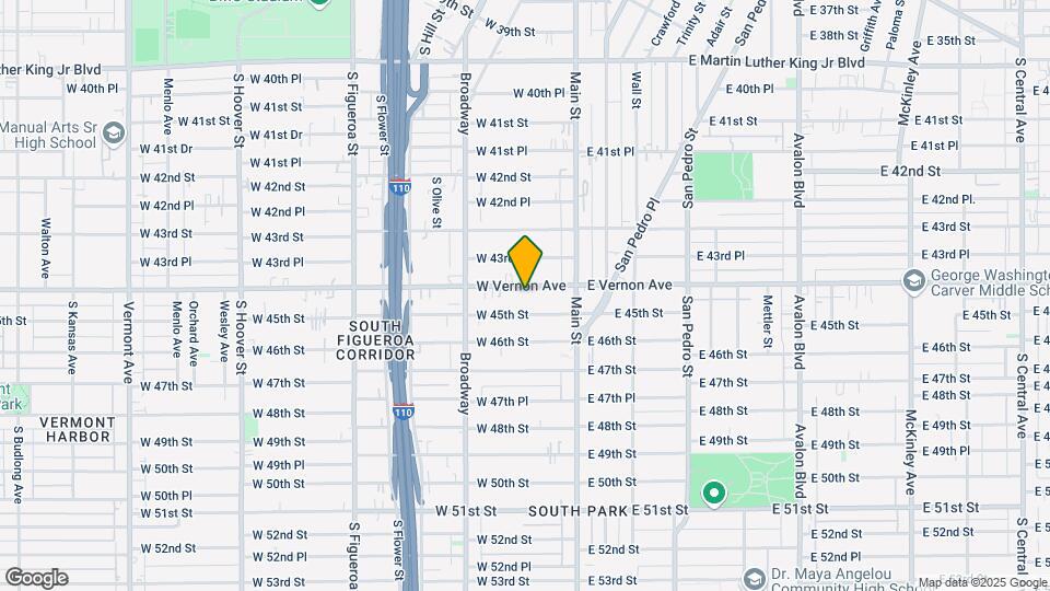 182 W Vernon Ave Map and Location Details