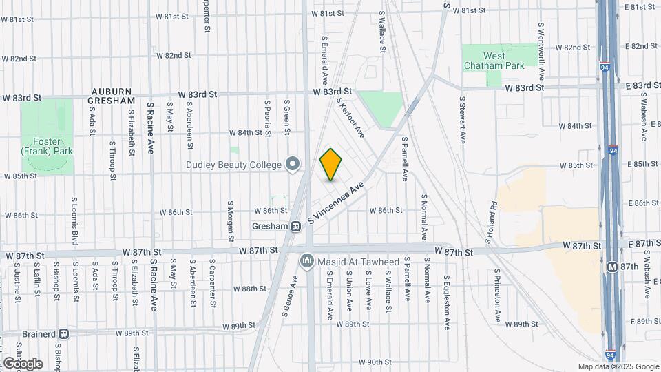 8535 S Givins Ct Map and Location Details