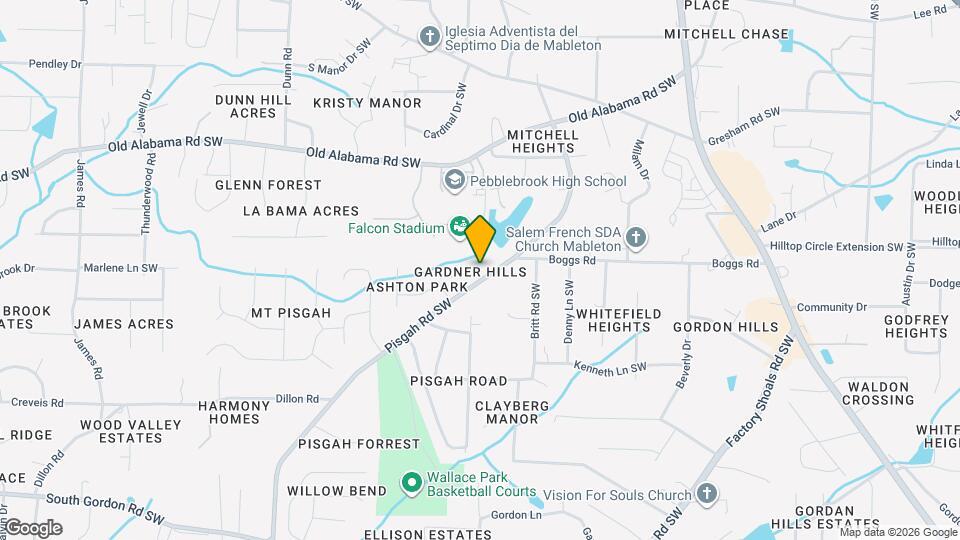 6170 Pisgah Rd SW Mapa y Detalles de la Ubicación