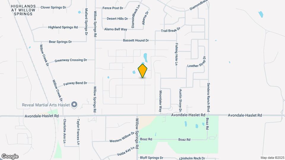 1405 Escondido Dr Map and Location Details
