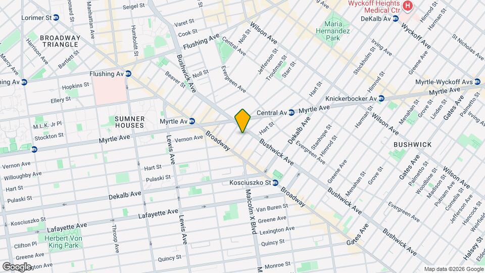 39 Suydam St Mapa y Detalles de la Ubicación