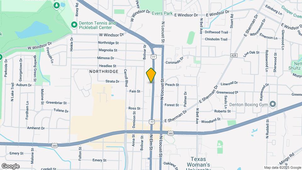 2335 N Elm St Map and Location Details