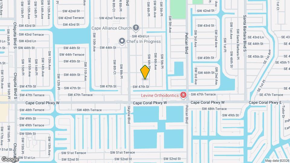 4619 SW 7th Ave Map and Location Details