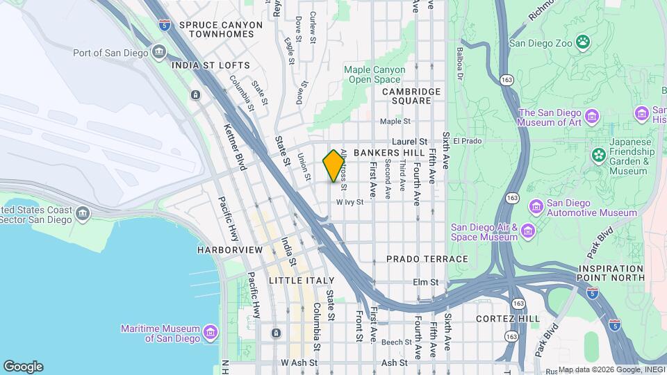 2251 Brant St Map and Location Details