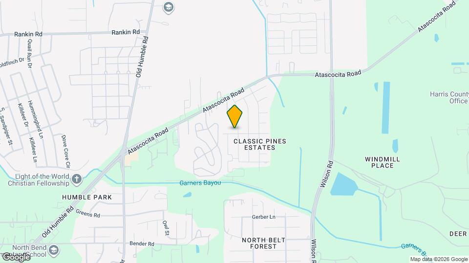 3422 Atascocita Vale Dr Map and Location Details