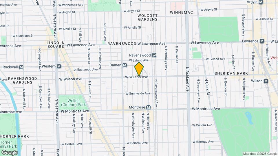 1901 W Wilson Ave, Unit 1907-1D Mapa y Detalles de la Ubicación
