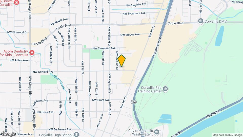 951-957 NW Garfield Ave Map and Location Details