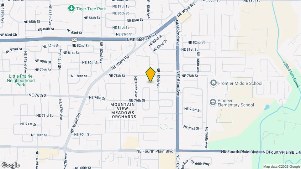 7621 NE 158th Ave Mapa y Detalles de la Ubicación
