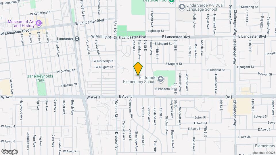 44515 Stanridge Ave Map and Location Details
